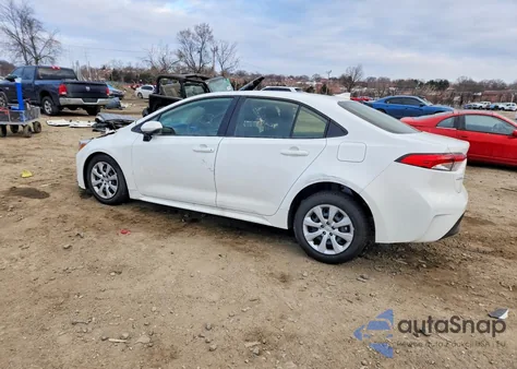 2025 Toyota Corolla Hybrid Le z USA, uszkodzony, nr VIN JTDBCMFE2SJ040670